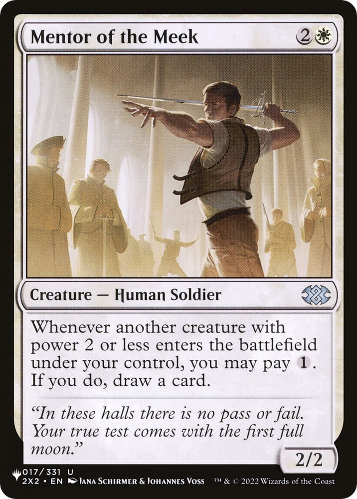 Image for Mentor of the Meek (17) [The List Reprints]