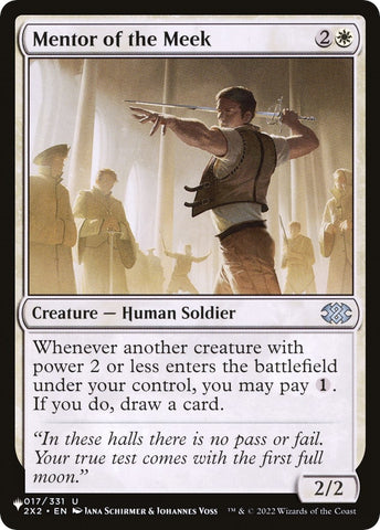 Image for Mentor of the Meek (17) [The List Reprints]