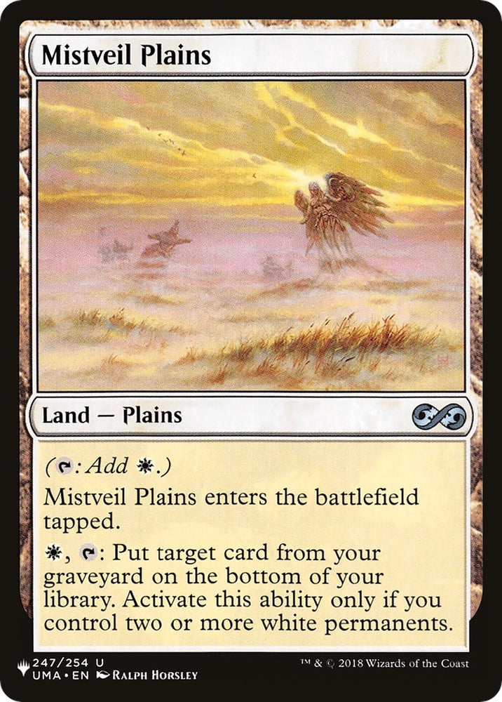 Image for Mistveil Plains (247) [The List Reprints]