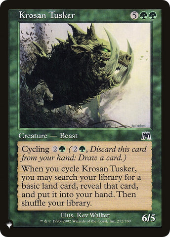Image for Krosan Tusker (ONS) (272) [The List Reprints]