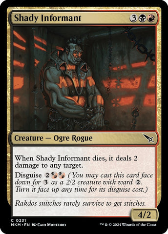 Image for Shady Informant (231) [Murders at Karlov Manor]