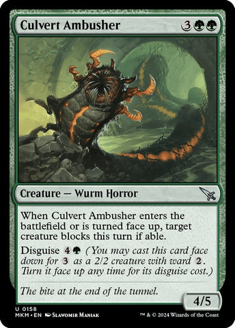 Image for Culvert Ambusher (158) [Murders at Karlov Manor]