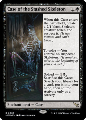 Image for Case of the Stashed Skeleton (80) [Murders at Karlov Manor]