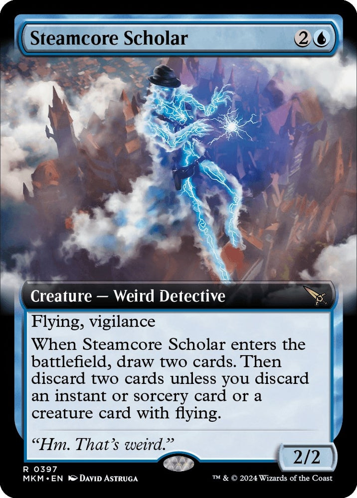 Image for Steamcore Scholar (Extended Art) (397) [Murders at Karlov Manor]