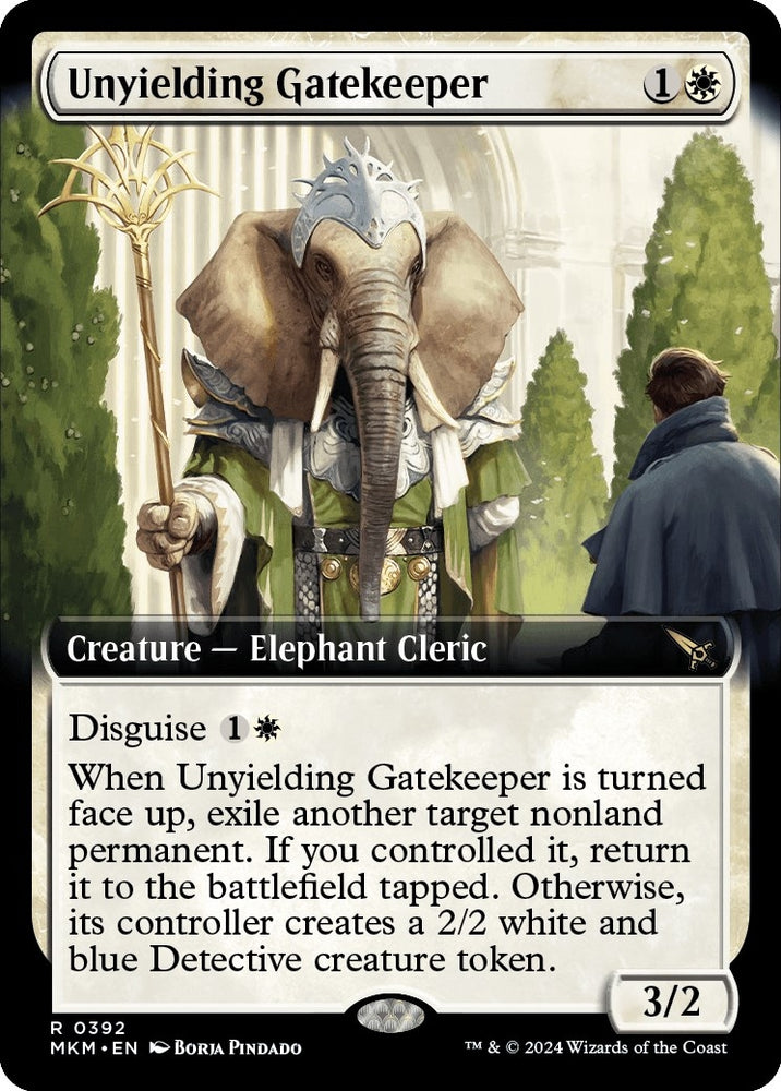 Image for Unyielding Gatekeeper (Extended Art) (392) [Murders at Karlov Manor]