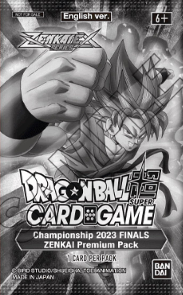 Image for 2023 Championship Finals Zenkai Premium Pack - Dragon Ball Super: Masters
