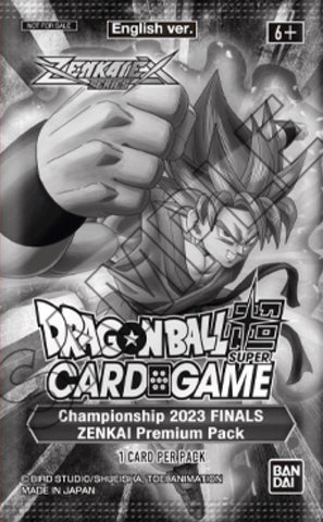Image for 2023 Championship Finals Zenkai Premium Pack - Dragon Ball Super: Masters