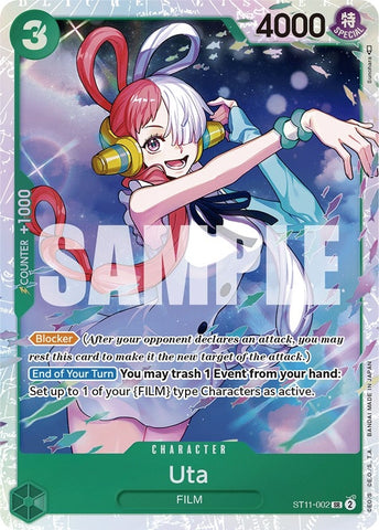 Image for Uta (002) (ST11-002) - One Piece Card Game