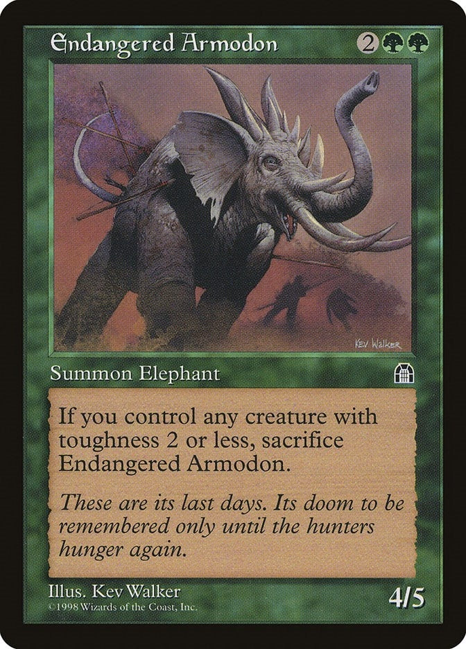 Image for Endangered Armodon [Stronghold]