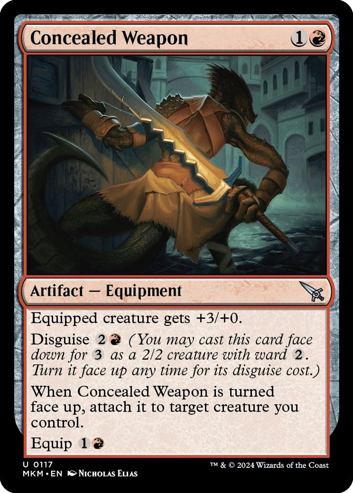 Image for Concealed Weapon (117) [Murders at Karlov Manor]