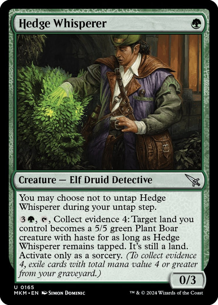 Image for Hedge Whisperer (165) [Murders at Karlov Manor]