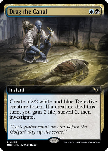 Image for Drag the Canal (Extended Art) (415) [Murders at Karlov Manor]