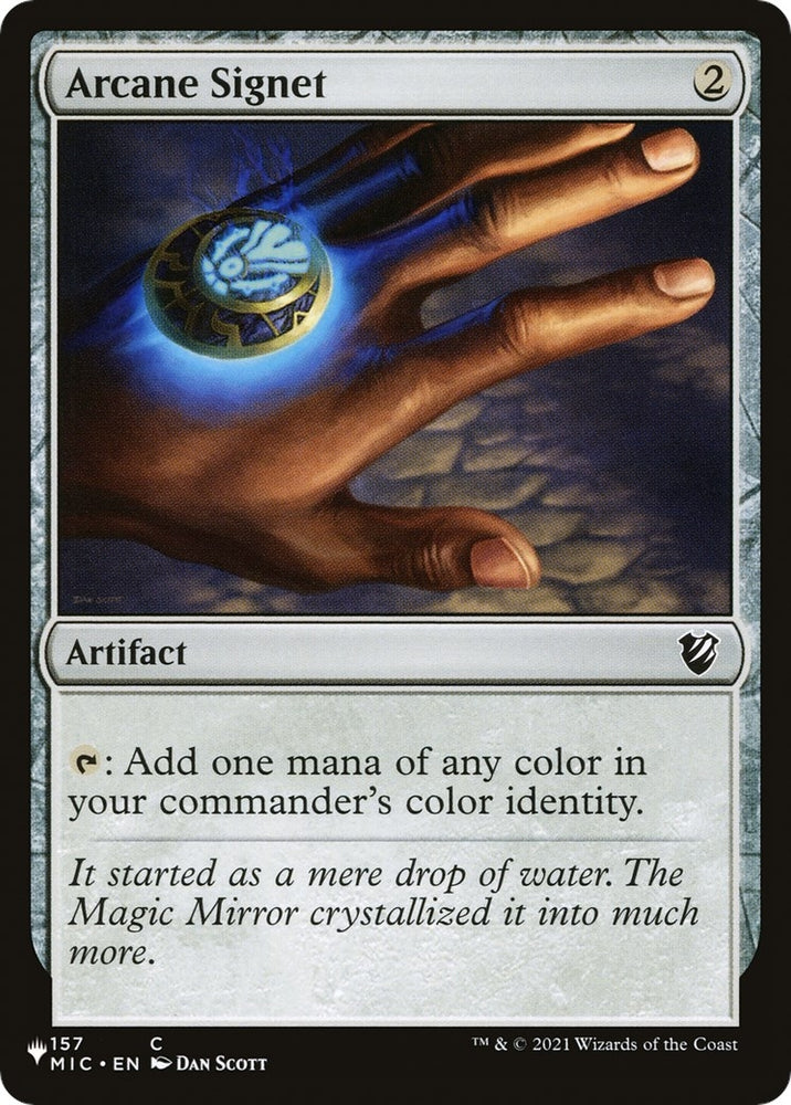 Image for Arcane Signet (MIC) (157) [The List Reprints]