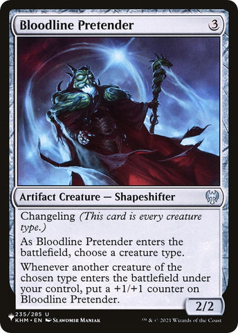 Image for Bloodline Pretender (235) [The List Reprints]