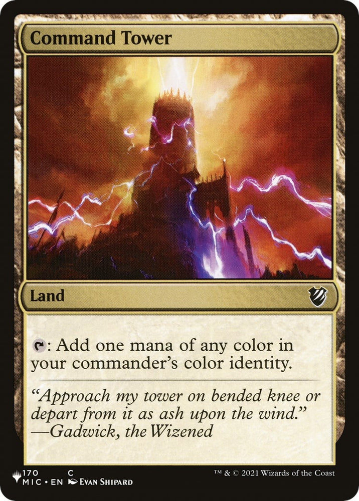 Image for Command Tower (MIC) (170) [The List Reprints]