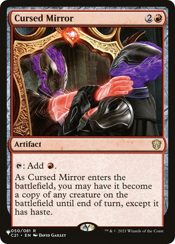 Image for Cursed Mirror (50) [The List Reprints]