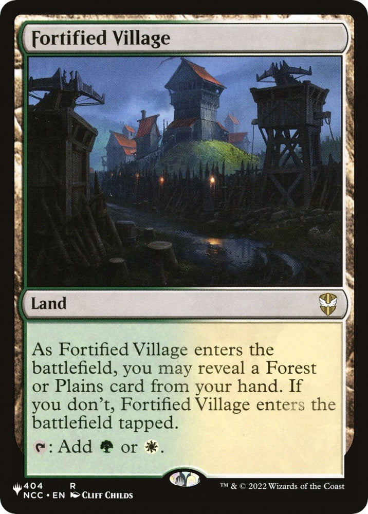 Image for Fortified Village (404) [The List Reprints]