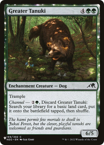 Image for Greater Tanuki (189) [The List Reprints]