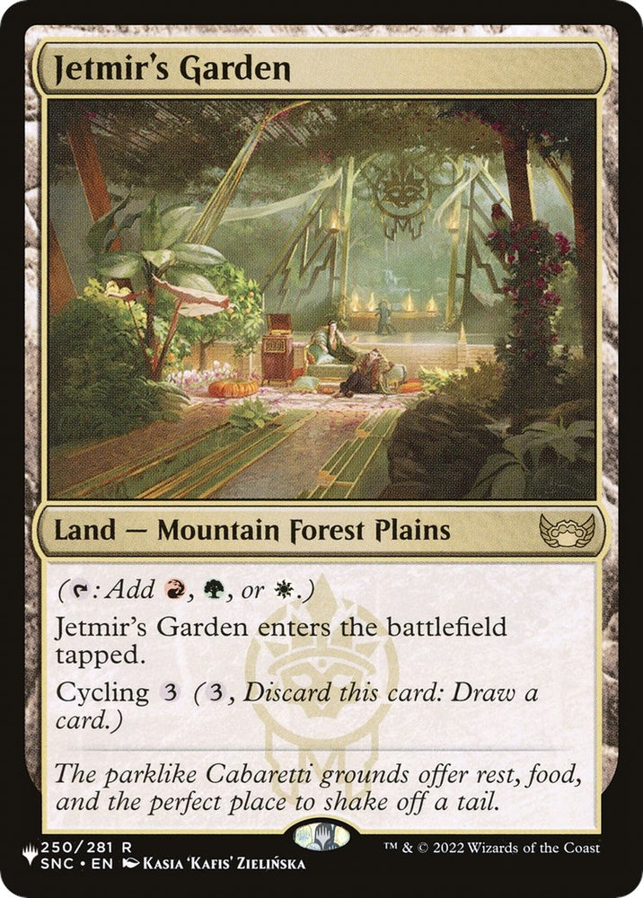 Image for Jetmir's Garden (250) [The List Reprints]