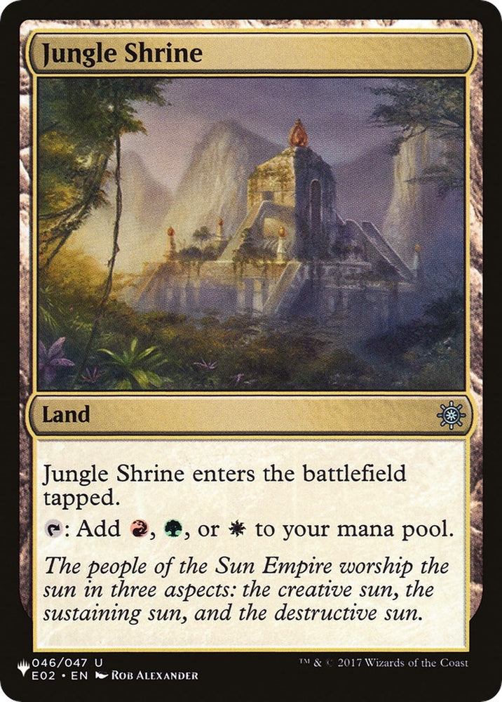 Image for Jungle Shrine (E02) (46) [The List Reprints]