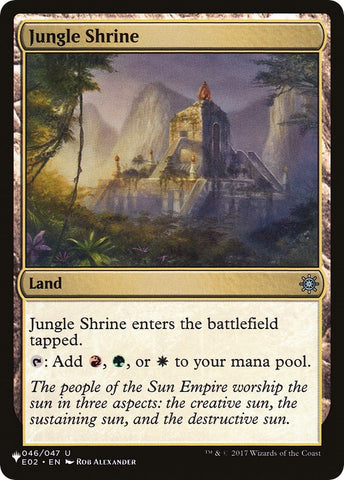 Image for Jungle Shrine (E02) (46) [The List Reprints]