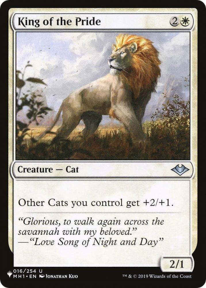 Image for King of the Pride (16) [The List Reprints]
