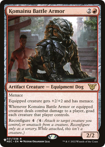 Image for Komainu Battle Armor (21) [The List Reprints]