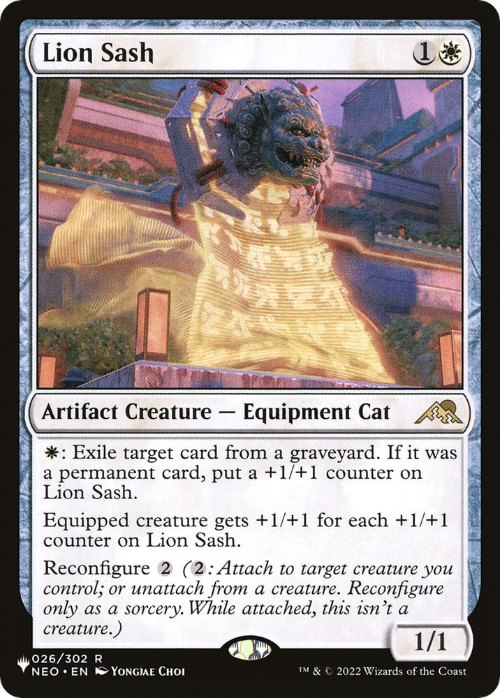 Image for Lion Sash (26) [The List Reprints]