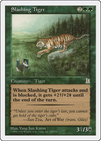 Image for Slashing Tiger (145) [Portal Three Kingdoms]