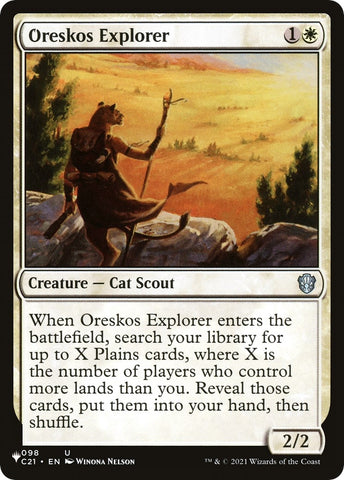 Image for Oreskos Explorer (98) [The List Reprints]