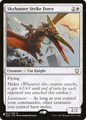 Image for Skyhunter Strike Force (21) [The List Reprints]