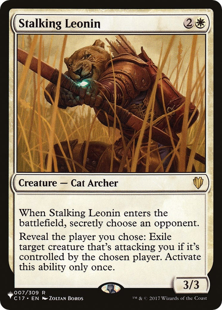 Image for Stalking Leonin (7) [The List Reprints]