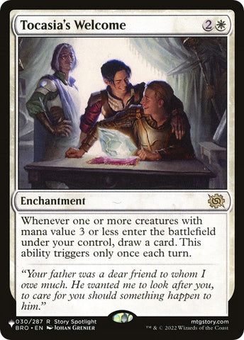 Image for Tocasia's Welcome (30) [The List Reprints]