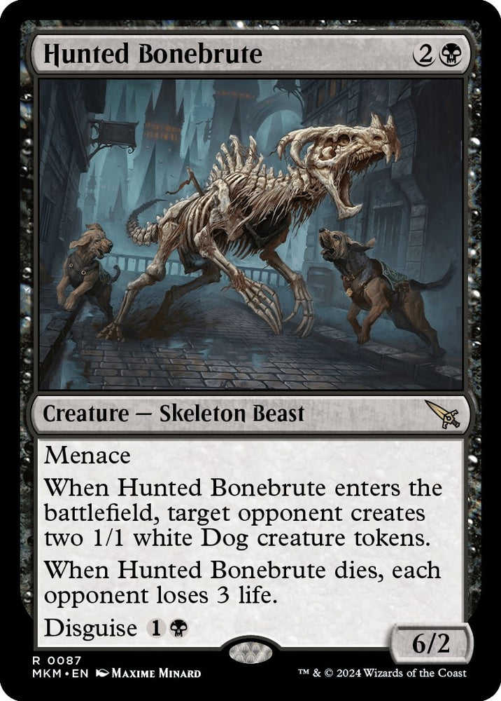 Image for Hunted Bonebrute (87) [Murders at Karlov Manor]