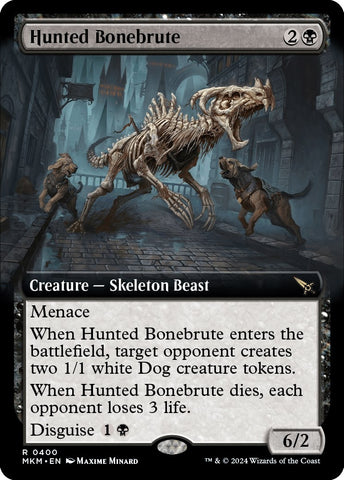 Image for Hunted Bonebrute (Extended Art) (400) [Murders at Karlov Manor]
