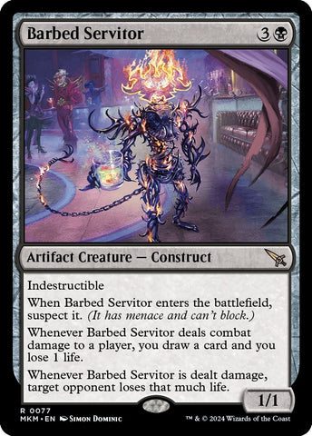 Image for Barbed Servitor (77) [Murders at Karlov Manor]