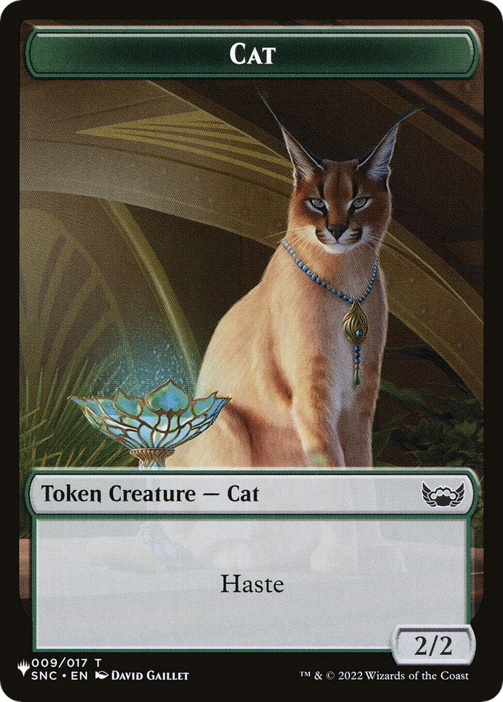 Image for Cat (009) // Dog Double-Sided Token (9 // 10) [The List Reprints]