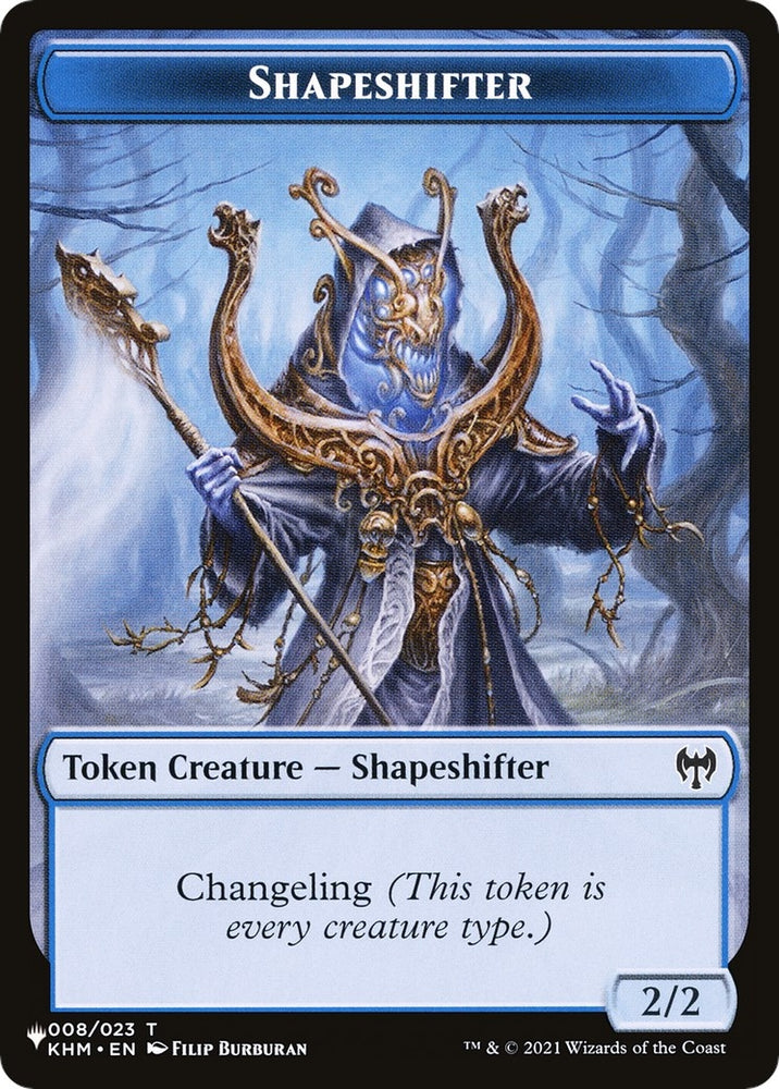 Image for Shapeshifter // Rat Double-Sided Token (8 // 3) [The List Reprints]