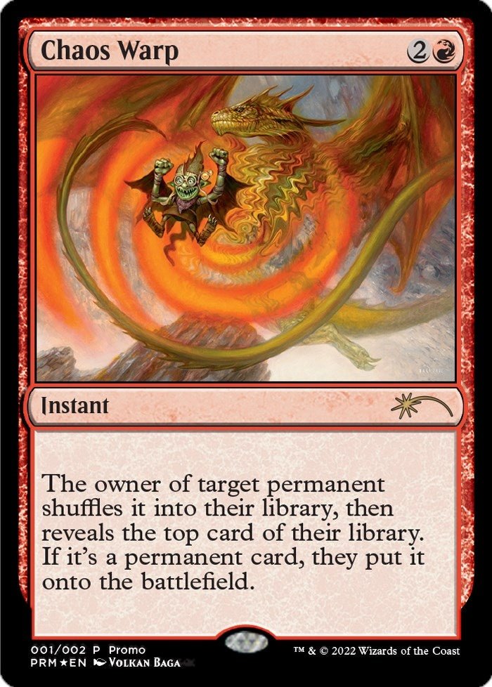 Image for Chaos Warp (1) [WPN & Gateway Promos]