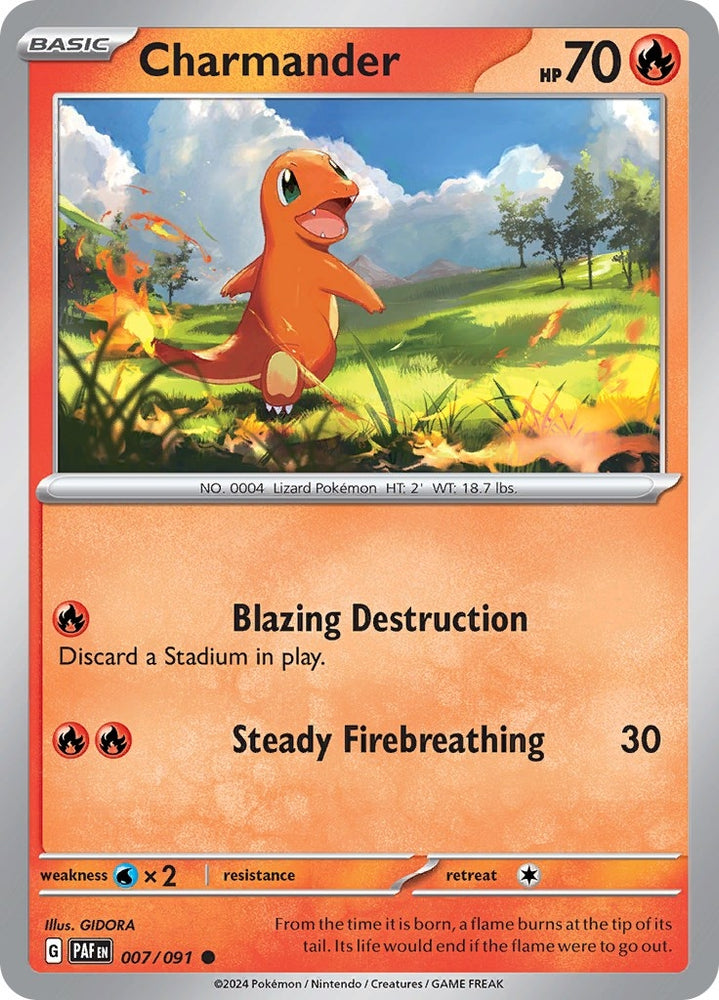 Image for Charmander - 007/091 (007/091) (PAF)
