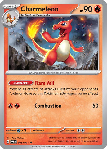 Image for Charmeleon - 008/091 (008/091) (PAF)