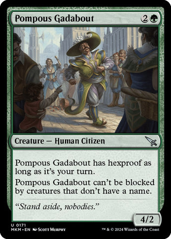 Image for Pompous Gadabout (171) [Murders at Karlov Manor]