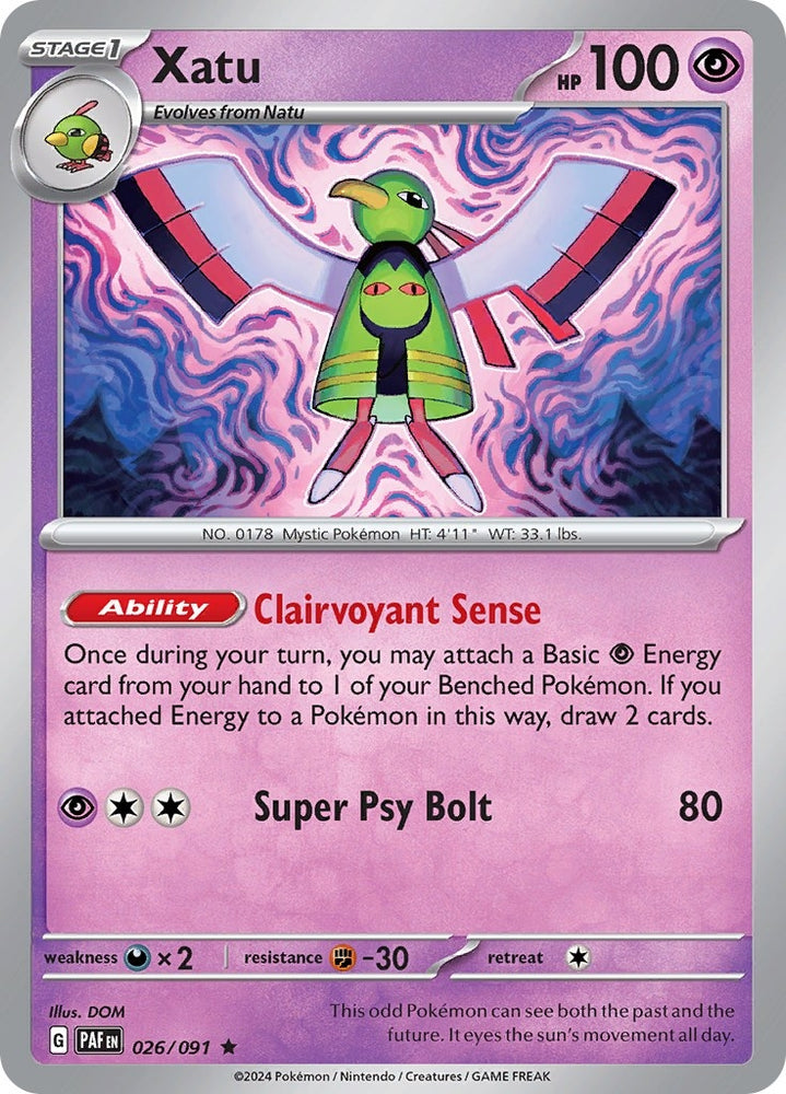 Image for Xatu - 026/091 (026/091) (PAF)