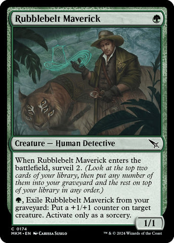 Image for Rubblebelt Maverick (174) [Murders at Karlov Manor]