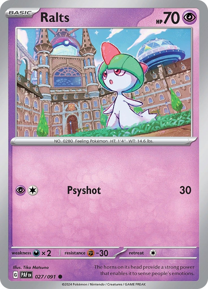 Image for Ralts - 027/091 (027/091) (PAF)