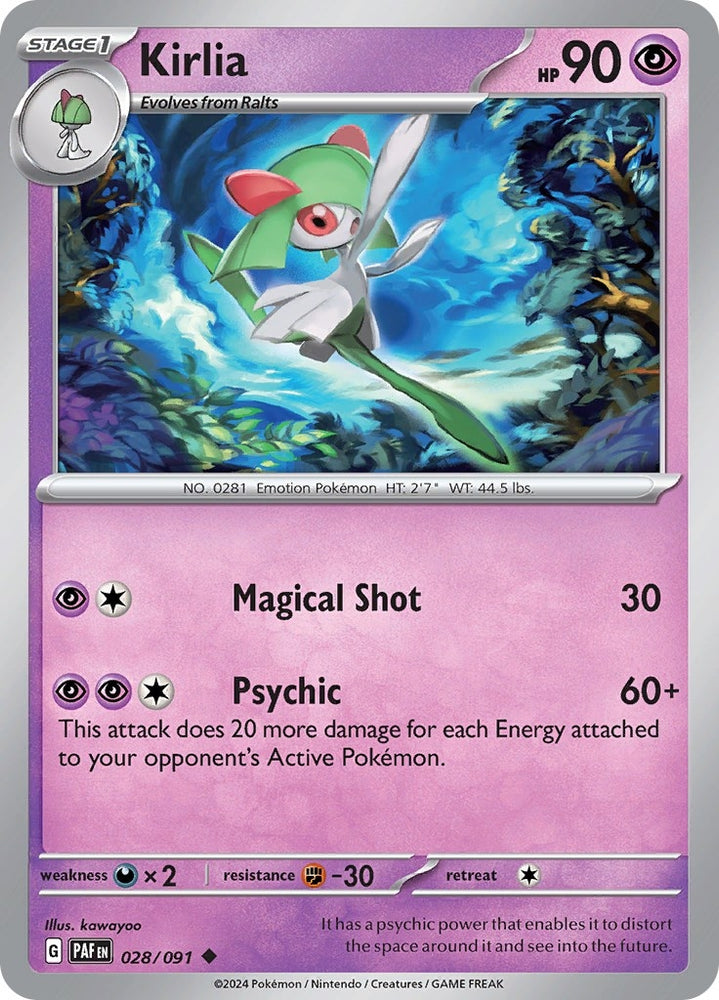 Image for Kirlia - 028/091 (028/091) (PAF)