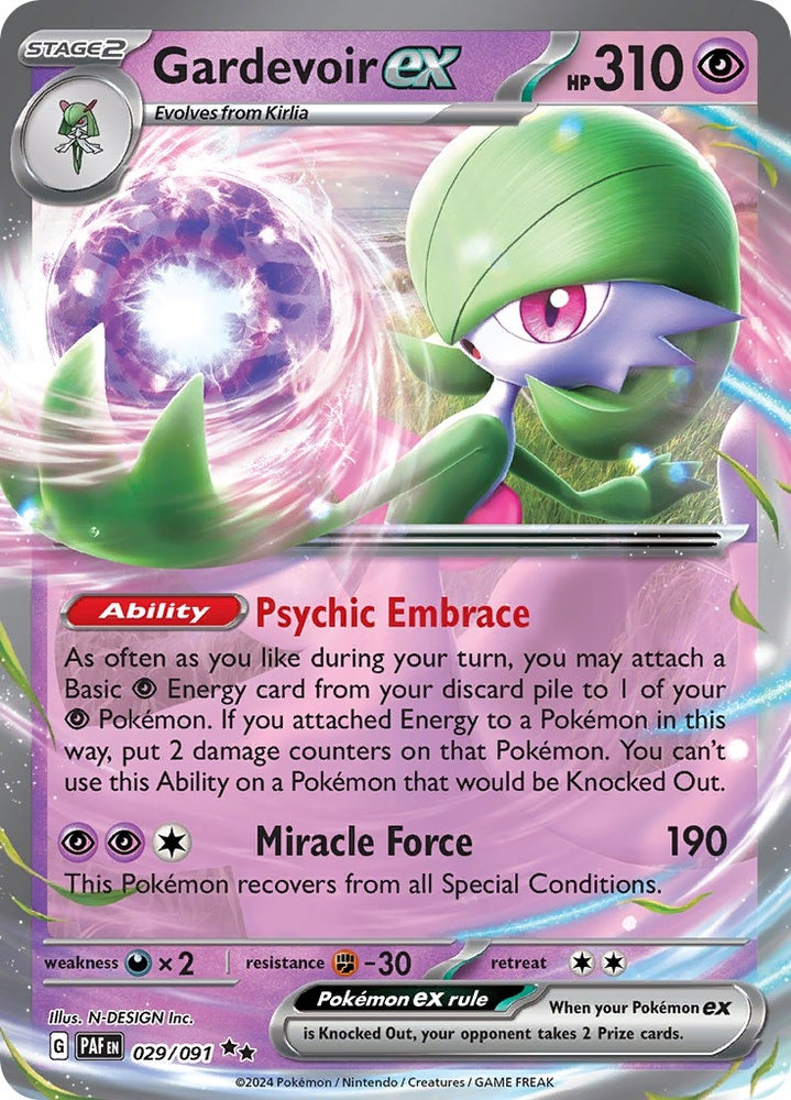Image for Gardevoir ex - 029/091 (029/091) (PAF)