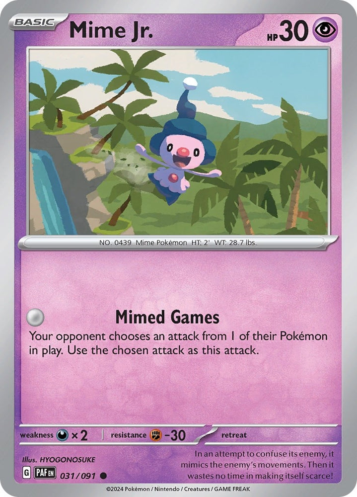 Image for Mime Jr. - 031/091 (031/091) (PAF)