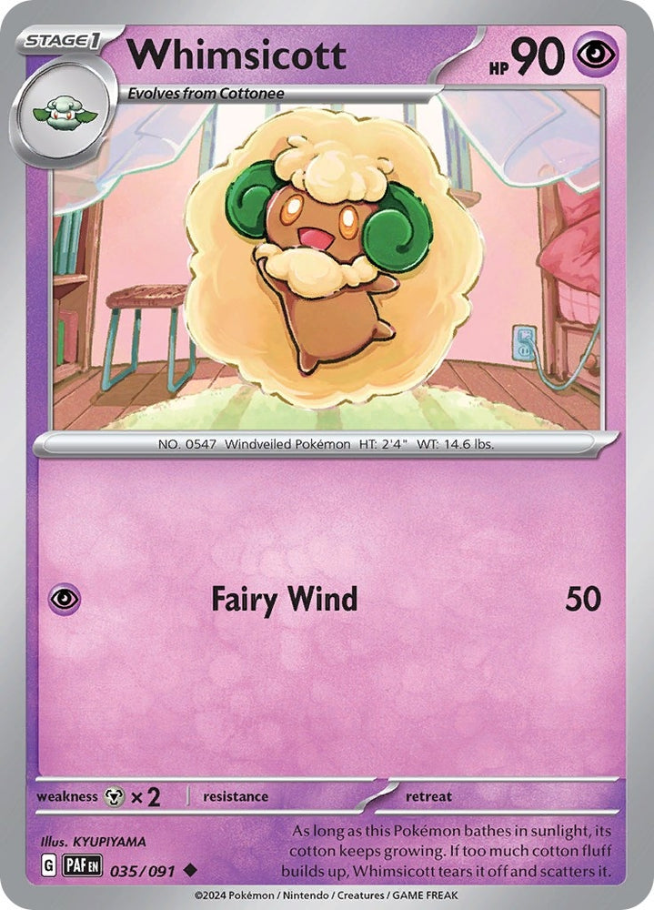 Image for Whimsicott (035/091) (PAF)