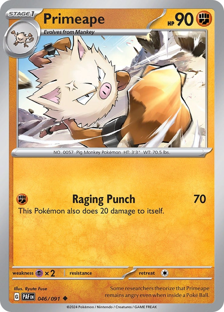 Image for Primeape - 046/091 (046/091) (PAF)